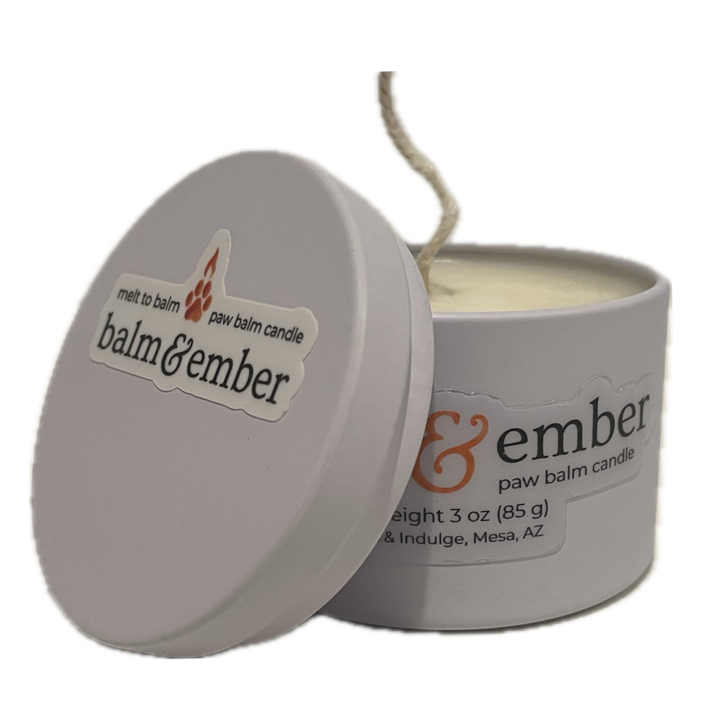 Balm & Ember Unscented Paw Balm Candle