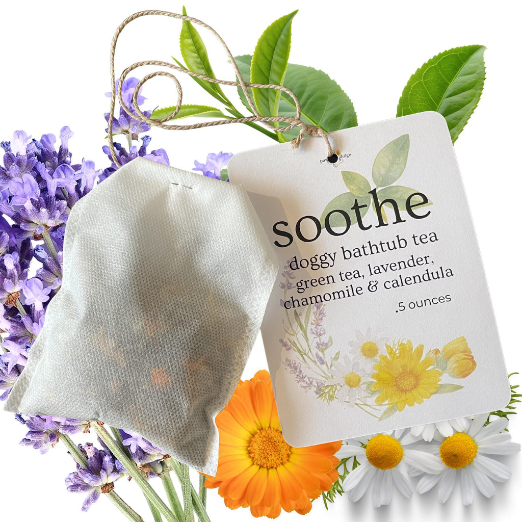 Dog Tub Tea | Lavender Chamomile Calendula Botanical Bath Soak