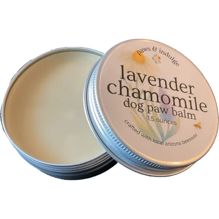 Lavender Chamomile Paw Balm – Soothing & Moisturizing Paw Protection for Dogs - 1.5 oz. tin