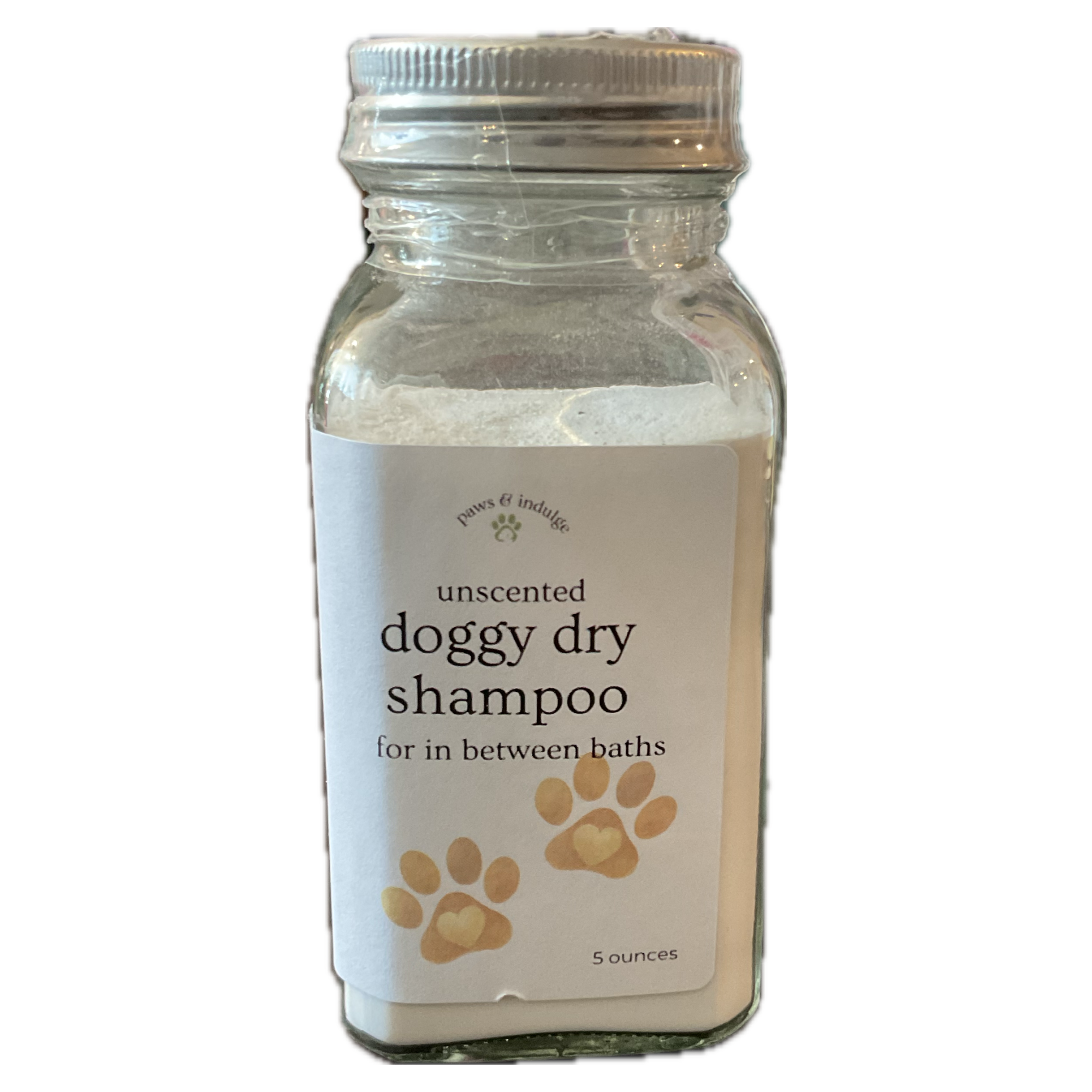 Lavender Dry Dog Shampoo: Gentle Waterless Cleaner for Sensitive Skin (6 ounce)