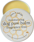 Moisturizing Dog Paw Balm in Metal Tin | 3-Ingredient Formula | Small-Batch