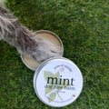 Mint Dog Paw Balm: Handcrafted with Beeswax & Vitamin E (1.5 oz. tin)