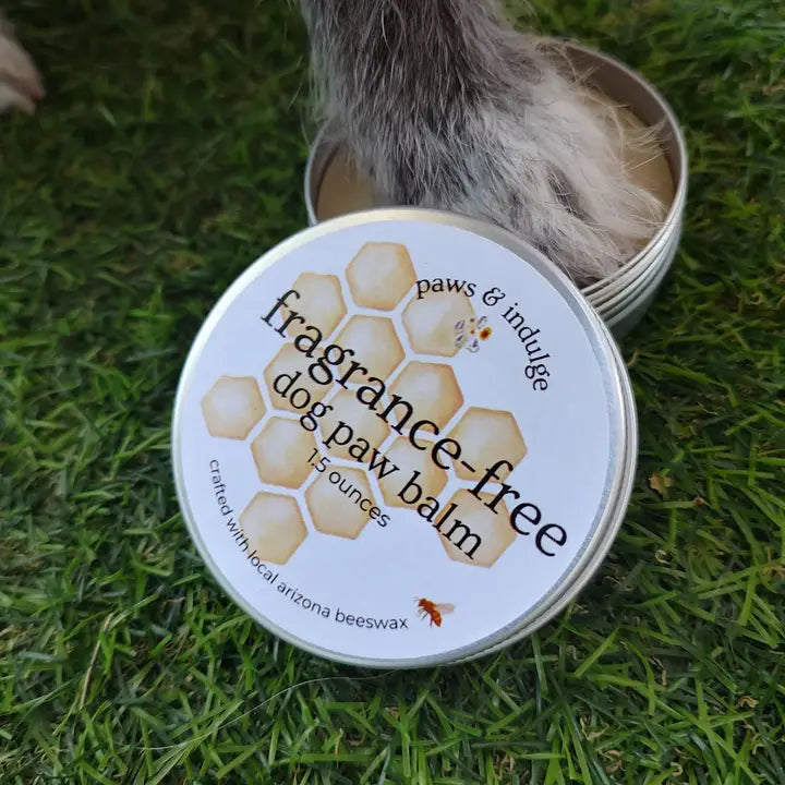 Beeswax Dog Paw Balm: Natural Care for Sensitive Paws (1 .5 oz. tin)