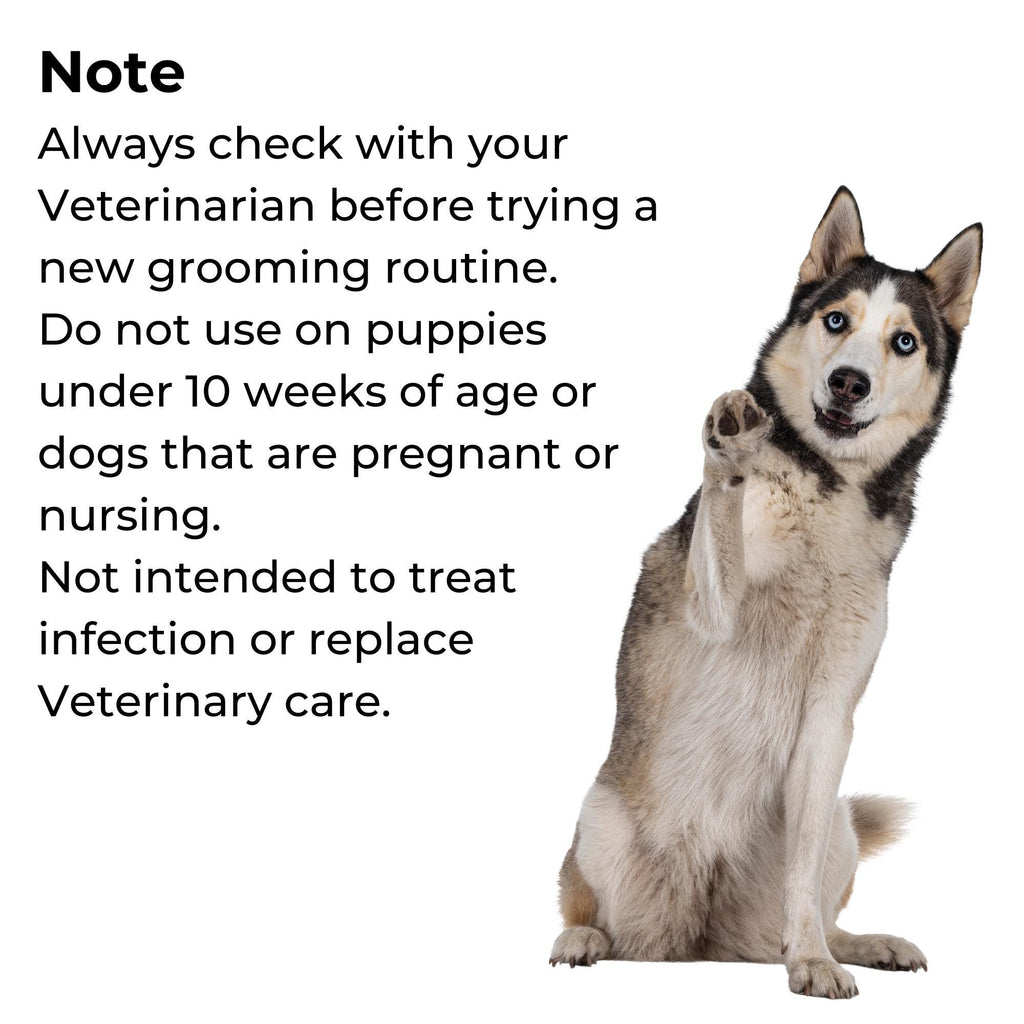 Unscented Dog Bath Soaking Salts: Natural Spa for Sensitive Skin (6 Ounces)