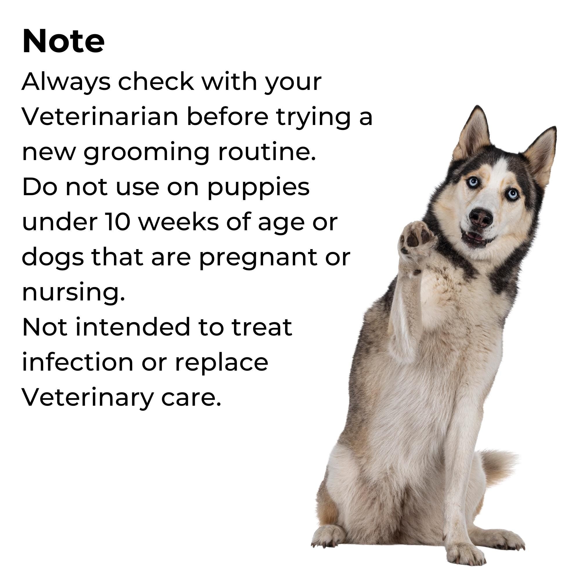 Lavender Dog Bath Soaking Salts: Calming Aromatherapy Soak (6 ounces)