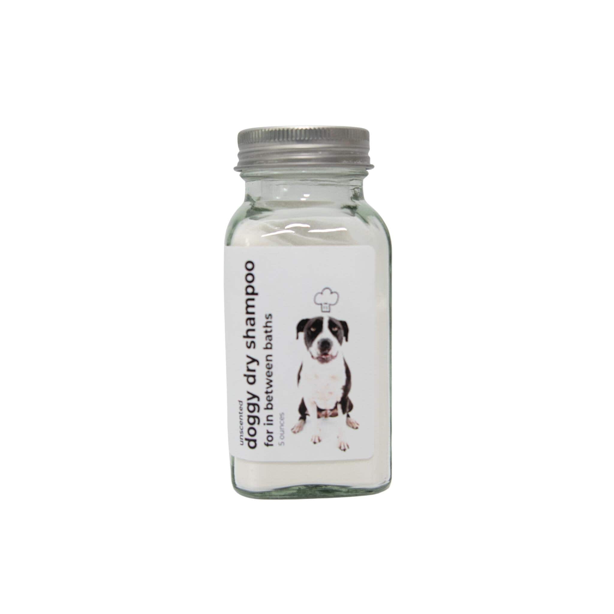 Unscented Dry Dog Shampoo: Waterless, Gentle, No Rinse - 6 oz