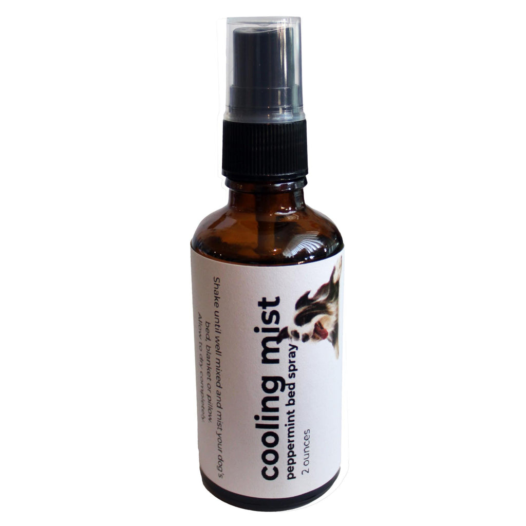 Cooling Dog Bed Mist | Peppermint Refreshing Spray for Dogs | Natural Spa Mist