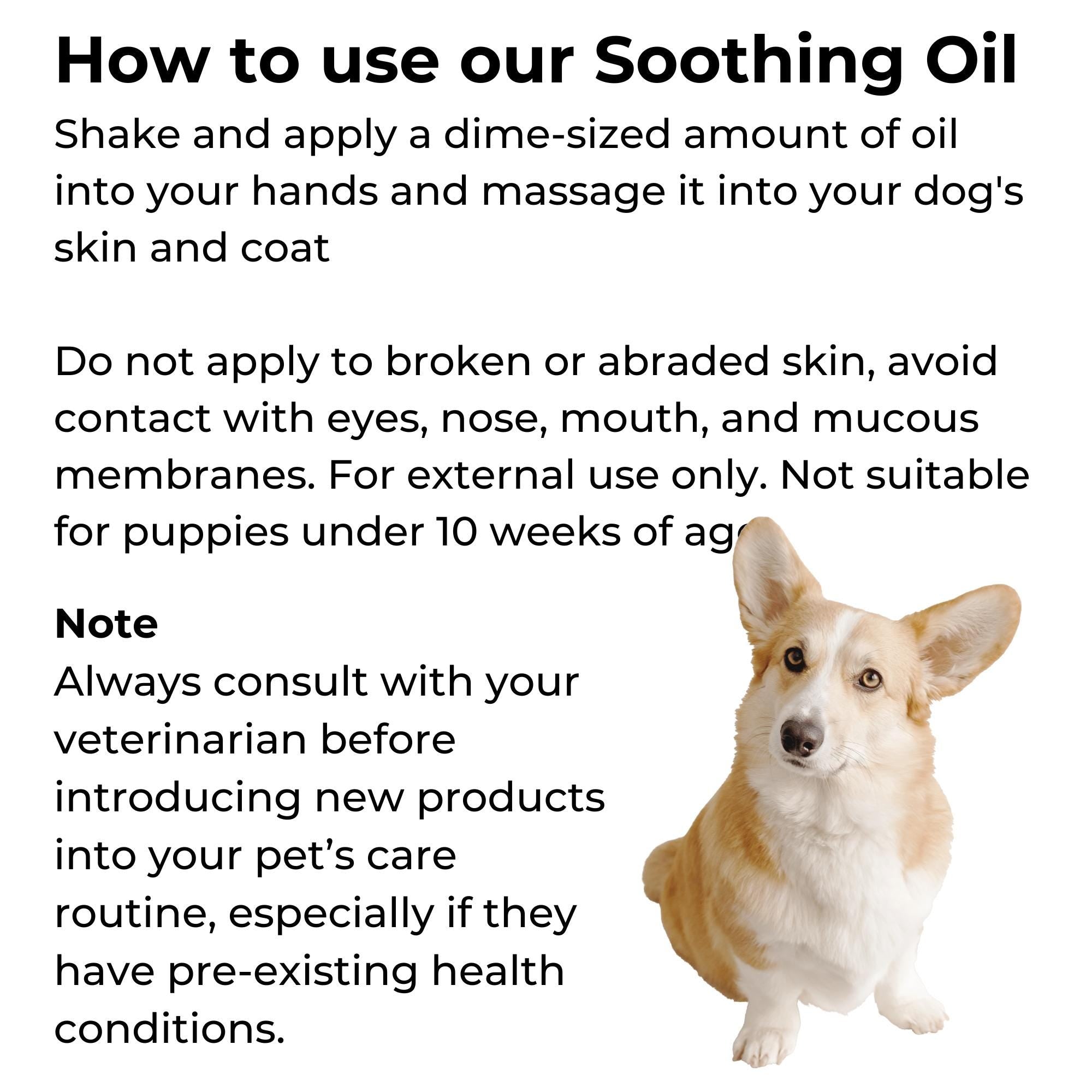 Luxury Dog Massage Oil: Natural Almond & Jojoba Soothing Blend