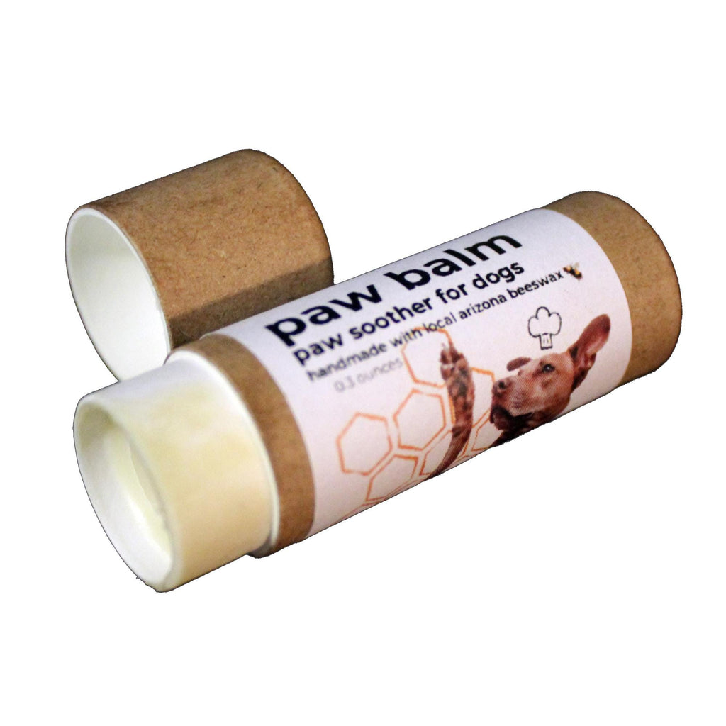 Beeswax Dog Paw Balm: Handcrafted Moisturizing Travel Tube